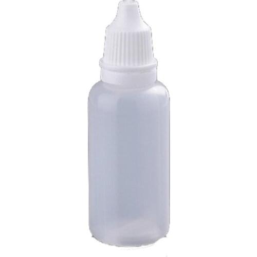10pcs/lot Eye Drop Bottle Liquid Plastic Drip Bottles 20ml Leak-proof Travel Lotion Jar Squeezable Tattoo Ink Container Bottles