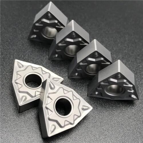 20pcs Cermet inserts WNMG080404HQ External Turning Tools Ceramic Blades WNMG 080404 Steel Processing Metal Lathe Tools