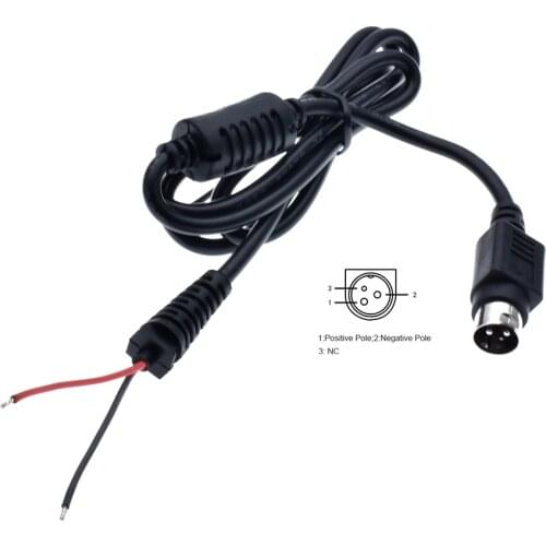 3 Pin Dc Cable Adapter 20AWG Charging Cable Cord for Epson PS180 PS179 Printer POS Thermal Receipt Printer