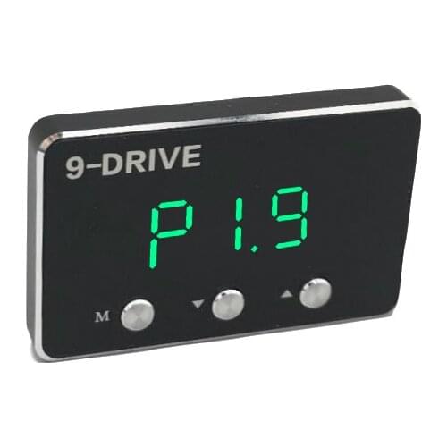 Car Pedal commander StrongBooster 9 mode LED screen Car throttle controller for Toyota haice auris altis sienna sequqia Lc200