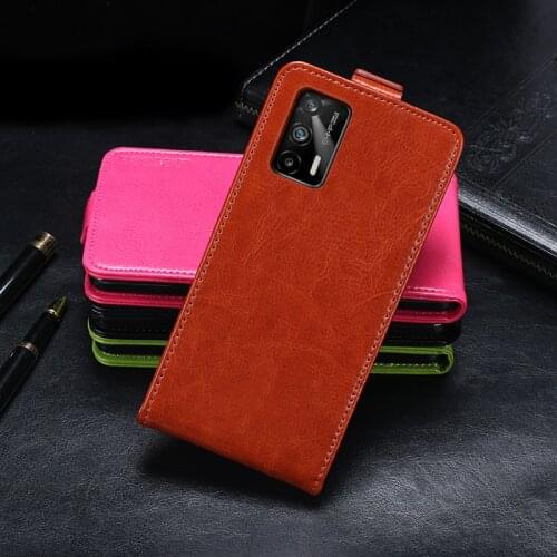 Case For Realme GT 5G Case Cover Flip Leather Protective Case For Realme RMX2202 Cover Business Phone Case