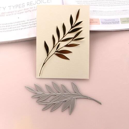 DUOFEN METAL CUTTING DIES tree branches leaves G stencil DIY Scrapbook Paper Album 2020 new