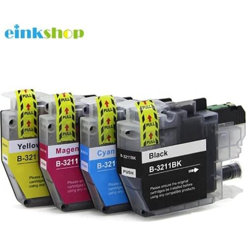 Einkshop LC3211 Ink Cartridge For Brother DCP-J772DW DCP-J774DW MFC-J895DW MFC-J890DW Printer LC3211 Cartridges