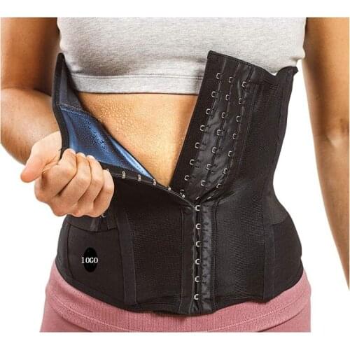 Sweat Waist Trainer Corset Shaper Underbust Hooks Eyes Slimming Cincher Girdle Belts Fish Boned Gorset Tops Workout Waisttrainer