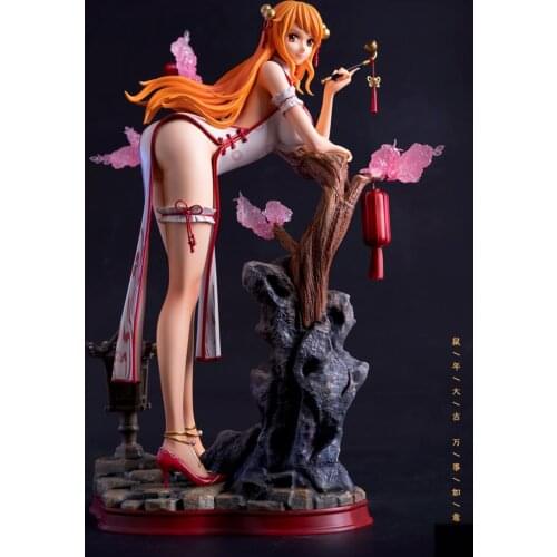 Cool ! Chinese Style Cheongsam Nami GK Limited Statue Hand-Made Model In Stock
