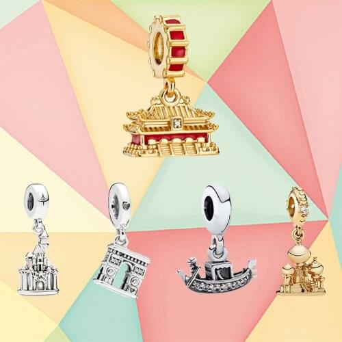 2020 Fashion New Beijing Forbidden City Notre Dame Cathedral Pendant Collection Womens Banquet Exquisite Jewelry Matching