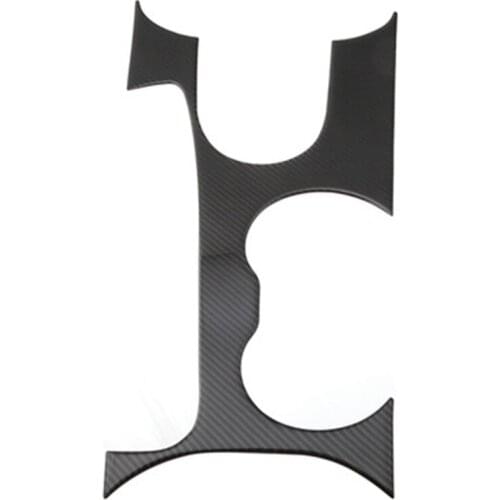 Car Interior Carbon Fiber Sticker Stall Panel Panel Sticker Left-Hand Drivefor Ford Mustang (2015-2017)