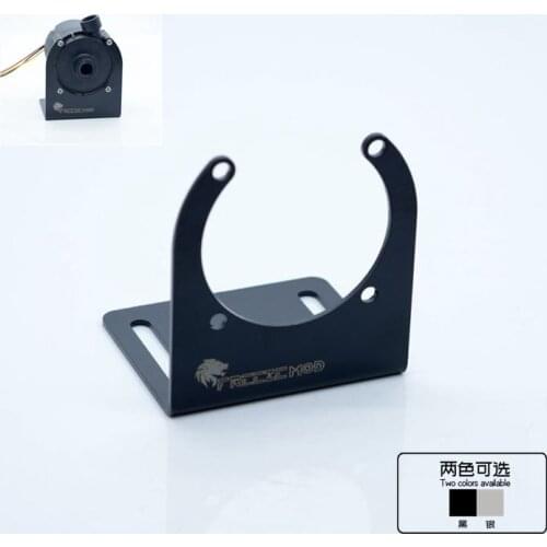 FREEZEMOD computer water cooling pump L-shaped mounting bracket SC1000 with shock pad. SCZJ-CLB