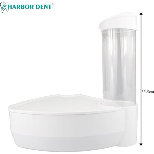 New Dental Chair Scaler Tray With Paper Tissue Box Dentistry Instrument Disposable Cup Storage Holder Accessories Oral Care
