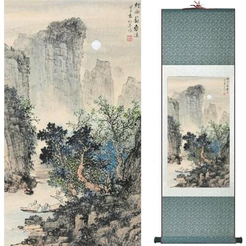 Landscape art painting Super quality traditional Chinese Art Painting Home Office Decoration 19121129