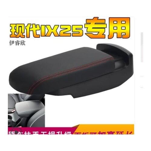 For Hyundaii Creta IX25 2015 2016 2017 2018 2019 2020 Armrest box lengthen heighten retrofit support decoration car accessories