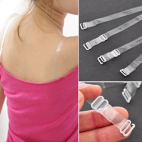 Transparent Frosted Women Bra Straps Baldric Adjustable Intimates Accessories Sexy Bra Straps