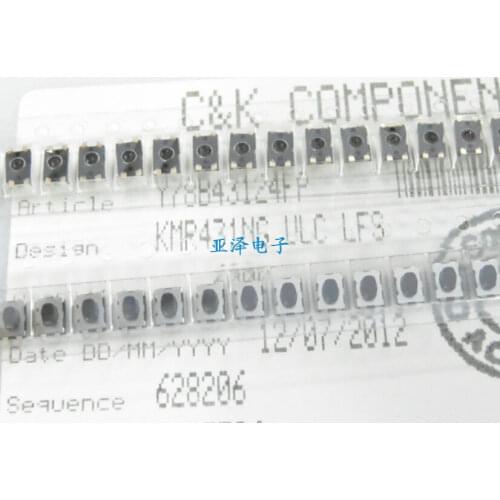 Spot C amp; K US KMR431NG ULC LFS patch switch 2.8 * 4.6 * 2.5 Tact Switch 4 feet