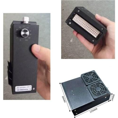 Inkjet printer air-cooled UV lamp drying curing ink