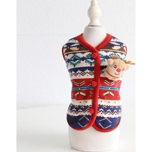 Windproof Stylish Dog Warm Cardigan Jacket Unisex Pet Jacket All-matched for Party