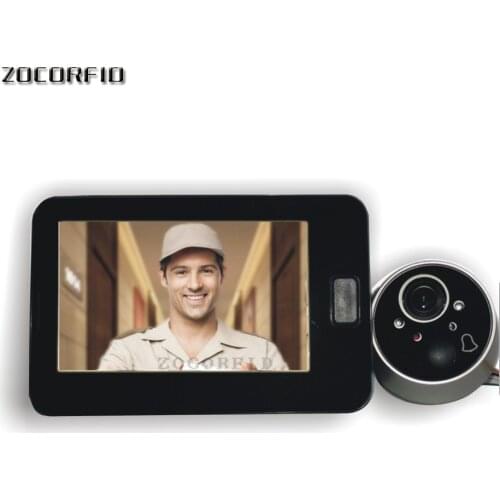 DIY 4.3" Door Intercom Digital LCD Door Viewer 2.0 Megapixel Camera Video Intercom Monitor for Home F4344A
