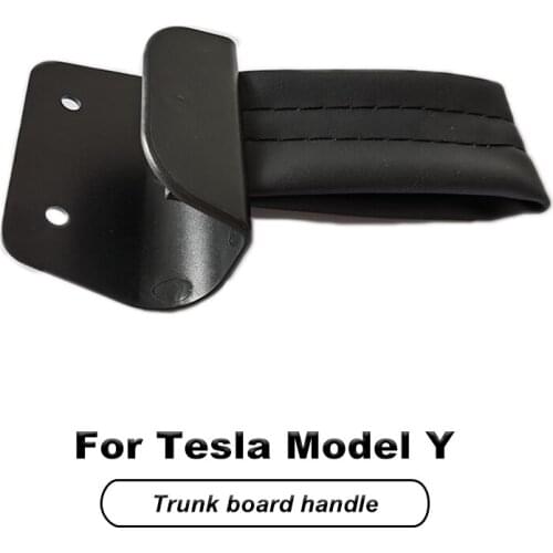For Tesla Model Y Rear Trunk Inner Cover Convenient Handle Car Interior Functional Modification Accessories
