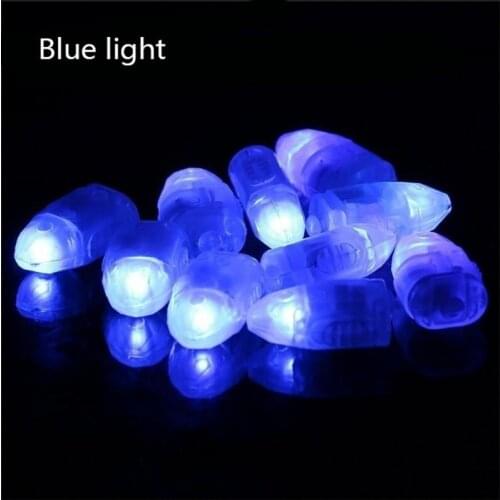 New 10Pcs Mini Colorful LED Light Lamp Bulbs LED Balloon Glow Lights Birthday Wedding Bride Garden Holiday Home Party Decoration