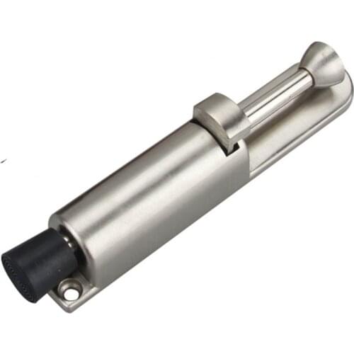 146x26mm Zinc Alloy Foot Operated Door Stop Step on the Doorstop Hardware Door Buffer Fittings