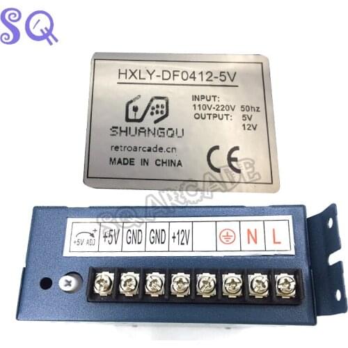 40pcs Arcade Jamma Parts SQ16 5V 3A 12V 3A Power Supply Gambling Arcade Machine Switching Power Supply Video Game Accessories CE