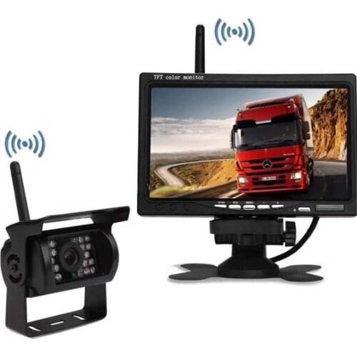 7 Inch TFT Monitor WIFI Camera For Truck Rearview System