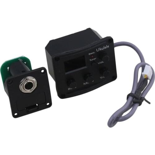 AEQ-200T Guitar Preamp Amplifier Equalizer Pickup for Acoustic Ukulele
