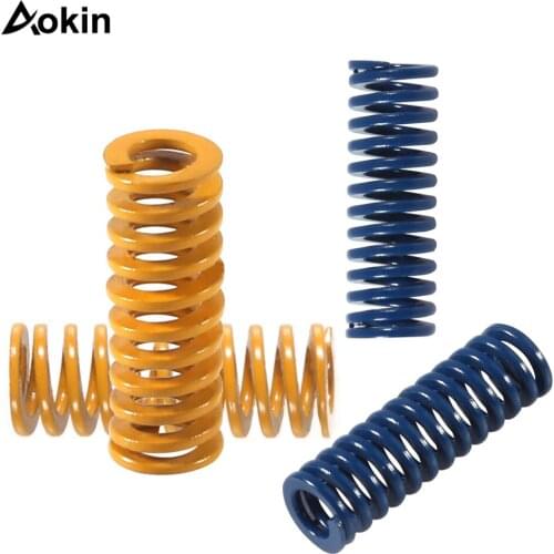 AOKIN 10Pcs 3D Printer Motherboard Compression Light Load for Creality CR-10 10S S4 Length 25mm OD 8mm ID 4mm