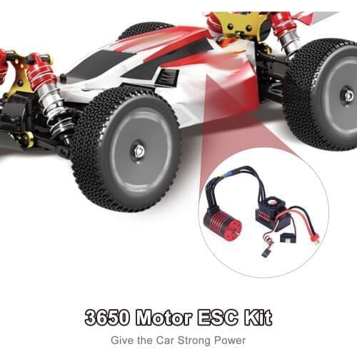 5200KV Brushless Motor and 60A ESC with Heat Sink Combo Set Waterproof Dustproof for HSP Tamiya Axial for RC 1/10 RC Car
