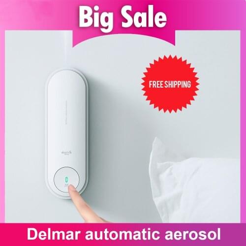 Delmar automatic aerosol dispenser household interior aromatherapy toilet deodorant perfume spray lasting air freshener
