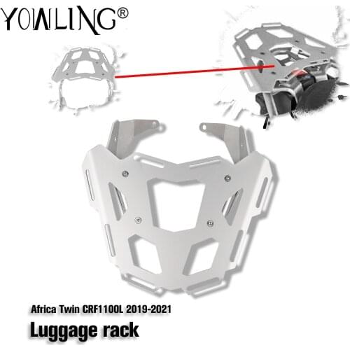 Motocycle Cargo Shelf Carrier Luggage Holder Bracket Rack For Honda CRF 1100 L Africa Twin CRF1100L 2019 2020 2021 Accessories