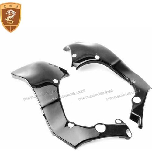 For Kawasaki ZX10R ZX-10R 2016 2017 2018 2019 Carbon Fiber Frame Covers Twill Matt
