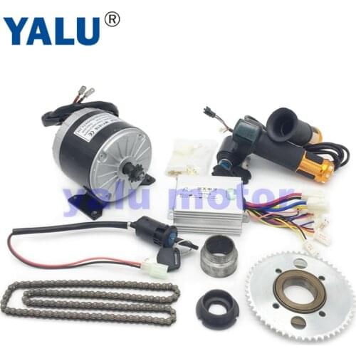 24V350W Electric Scooter Motor Electric Bike Belt Drive MY1016 High Speed Belt MOTOR 250W electric scooter conversion kit
