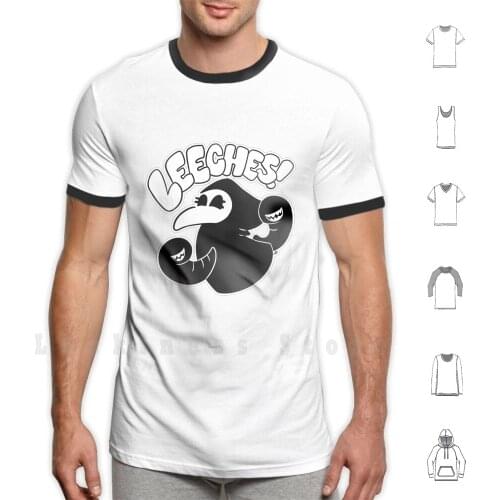 Leeches T Shirt DIY 100% Cotton 6xl Ingrid Ingrid The Plague Plague Plague Cute