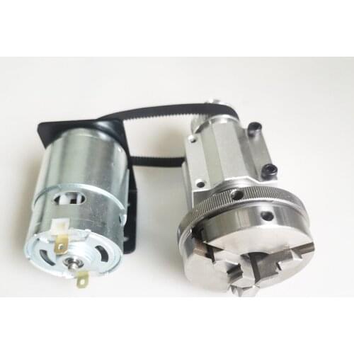 Mini lathe woodworking beads machine spindle DIY lathe / bead machine 65 Three-jaw chuck spindle assembly