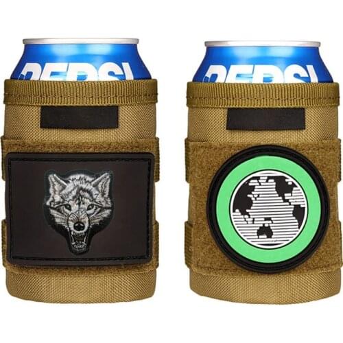 New 300-450ml Portable Washtable Water Bottle Bag Beer Cans Bag Beer Bottle Pouch for Picnic Camping Hiking Hot sale