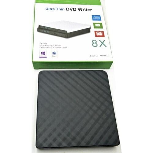 New External USB 3.0 High Speed Slim DVD Burner Optical Drive For Any laptop desktop