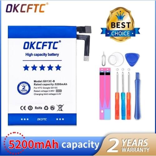 Original Replacement Battery G013C-B For Google Pixel 3XL 5200mAh Genuine Battery G013A-B For Google Pixel 3 Pixel3 5200mAh