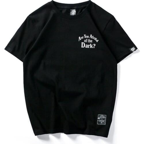 Original Popular Logo European Street Korean Hip-hop Print Alphabet BF Style Men And Women Couples Short Sleeve T-shirt Summer