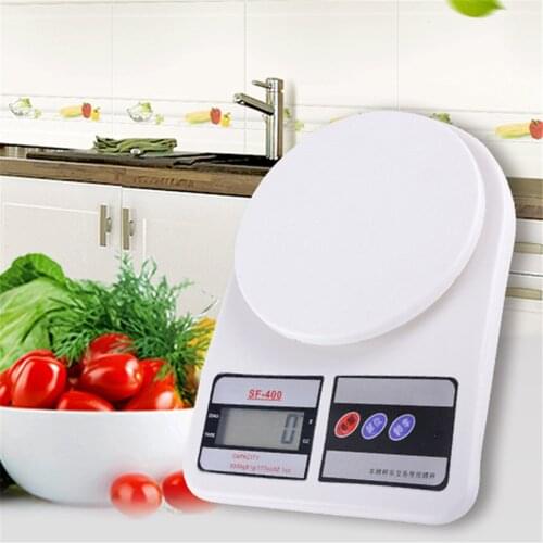 Portable 10kg 0.1g Digital Scale LCD Electronic Scales Steelyard Kitchen Scales Postal Food Balance Measuring Weight Libra