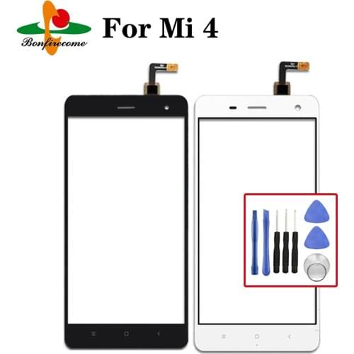 TouchScreen For Xiaomi Mi4 Mi 4 M4 Touch Screen Panel Sensor LCD Display 5.0" Glass Digitizer Replacement Parts