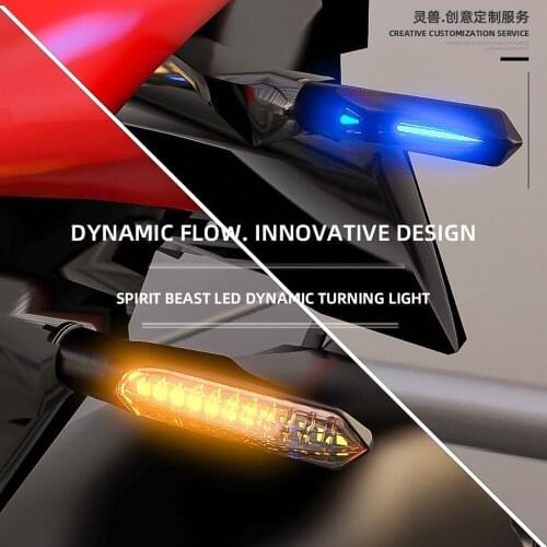 Motorcycle Turn Signal Light LED Indicator Lamp for Honda CB400SF CB1000R Suzuki GSXR600 SV650 BMW Yamaha Kawasaki KTM Ducati