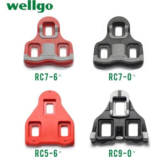 Wellgo Bicycle Pedals Lock Cleats Accessories RC5/RC7/RC9 Black/Red road bike shoes Cleats Locking Plate / Splint