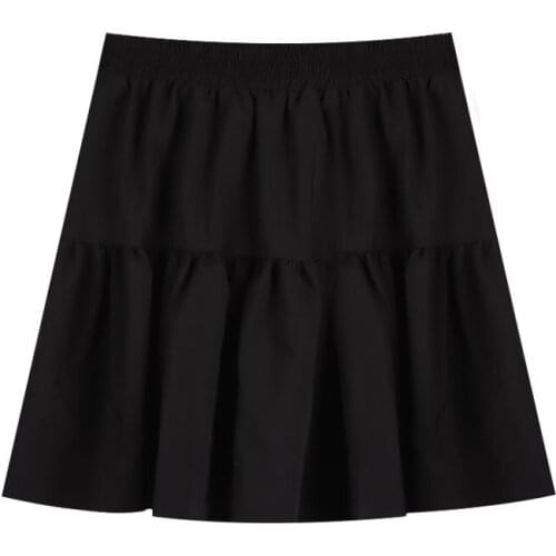 ZG1720 2021 new pleated skirt womens summer fashion high-waisted A-line skirt show thin skirt cheap wholesale