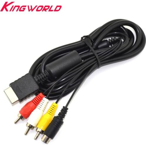 10pcs High quality S-Video AV Audio Video Cable for Sony PlayStation PS2 for PS3 S video cable