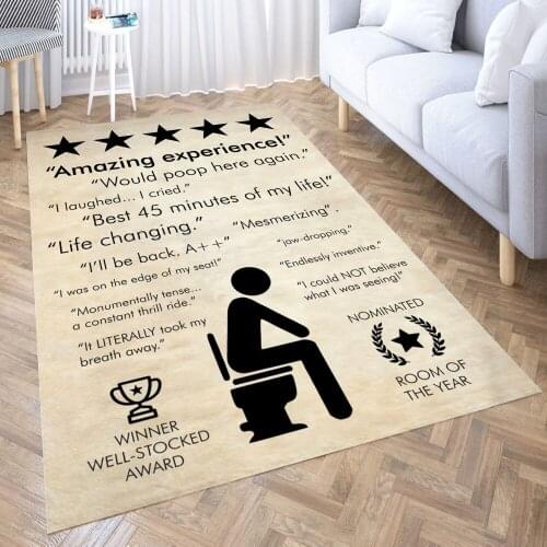 5 STAR BATHROOM CRAFT Carpet for Living Room 3D Anime Cartoon Rug Gamer Teen Room Bedside Lounge Rug Kids Children Floor Mats