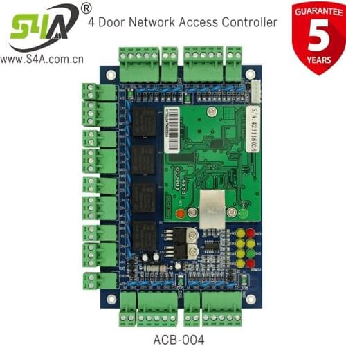 Ethernet Access Controller for 4 door IP Access Controller Board