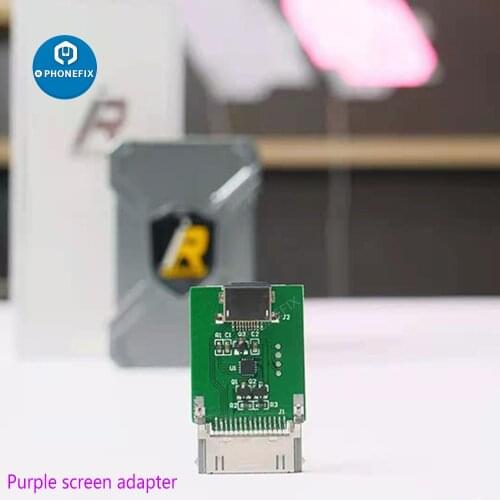 IRepair Box Purple Screen Adapter for ipad 2/3 mini 1/2/3/4 for Magico Diag Tool /iBox Serial Number Read Write No Disassembling