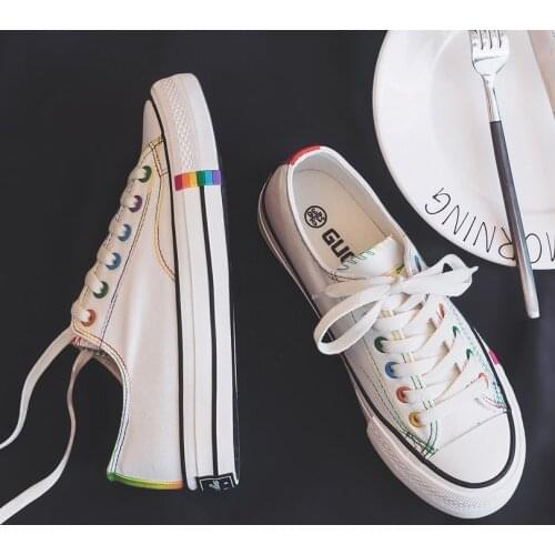 Women Platform Shoes Spring Summer New Fashion Women Shoes Casual Solid Canvas High quality Color Women Casual Shoes Sneakers