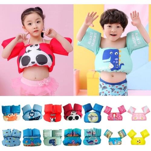 Swim Circle Tube Ring Swimming Rings puddle jumper baby kids Arm ring life vest floats Foam safety life jacket Arm circle 8