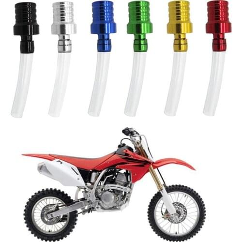 Motorcycle Gas Fuel Cap 2 Way Valves Vent Breather Hoses Tubes For Motocross ATV Quad Dirt Pit Bike Fuel Tank Breather Pipe